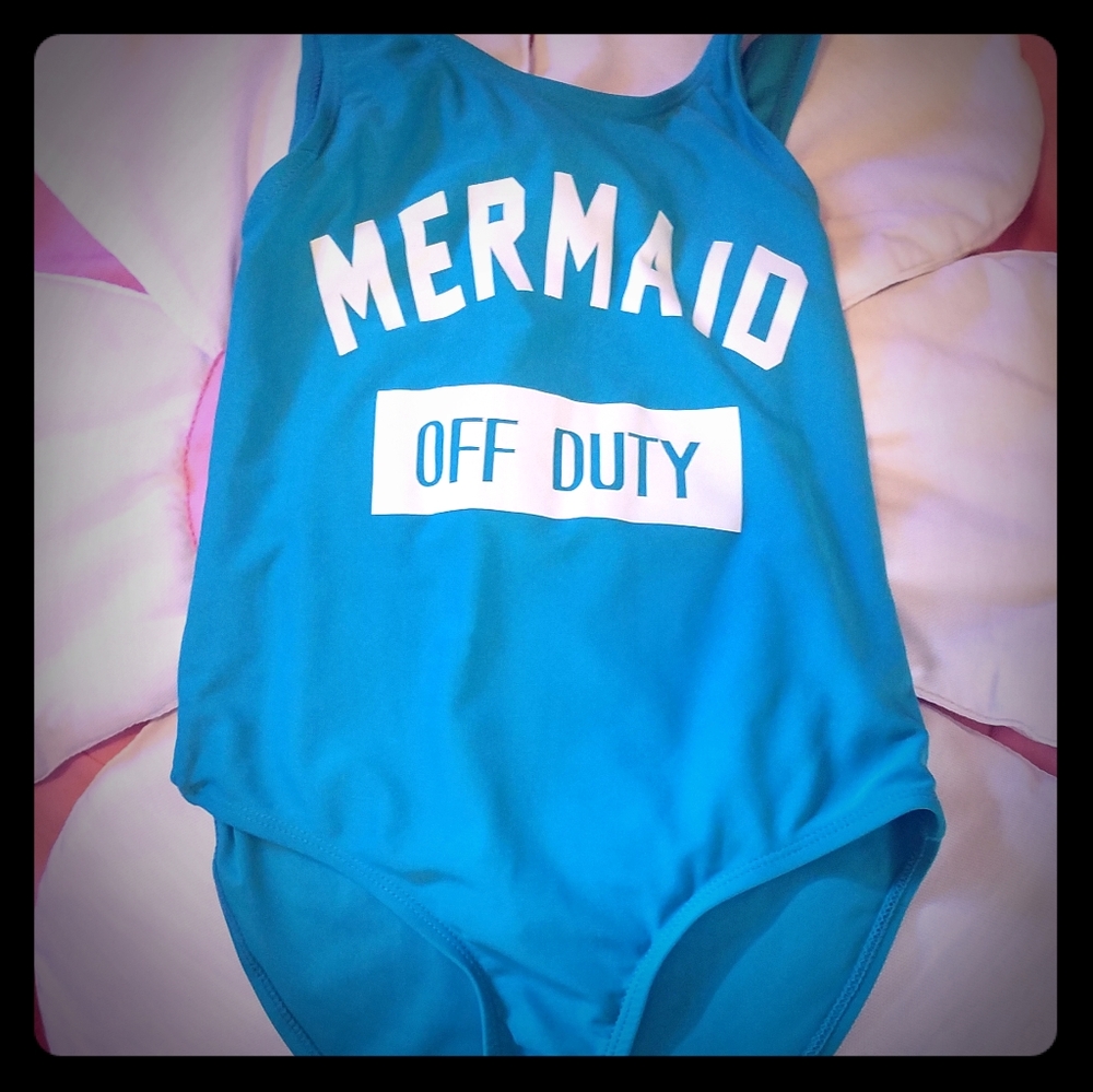 One piece girls bathing suit size 10